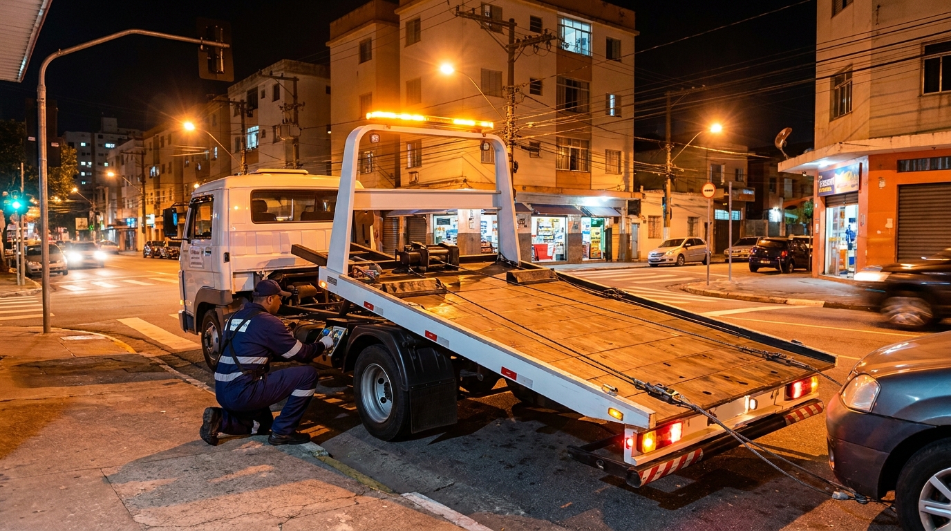 Guincho 24h profissional no CEAT, São Carlos‑SP