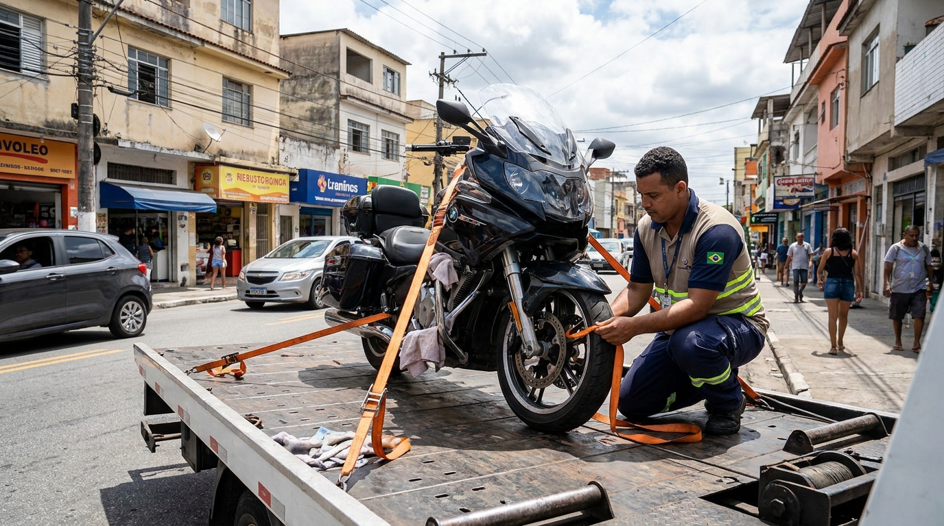 Remoção de Moto em Pane em São Carlos‑SP